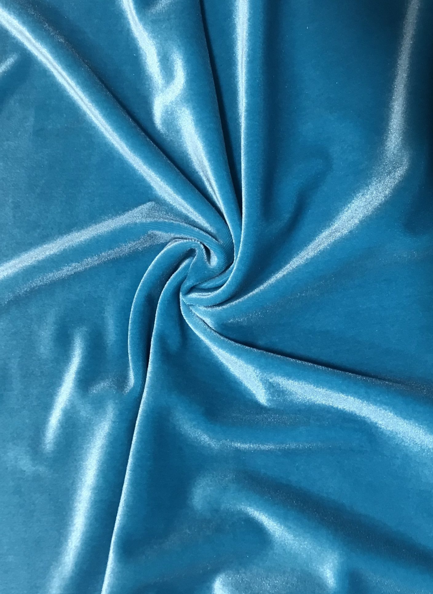 Robins Egg Blue Velvet #260 - Fabrics In Motion