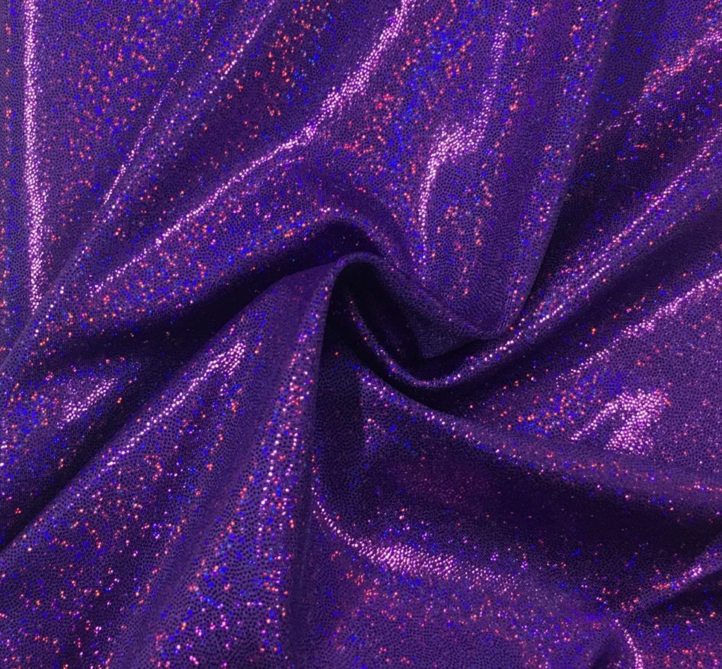 Imperial Purple Sparkle Foil #514 - Fabrics In Motion