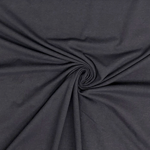 Viscose Elastane Stretch Fabric- Marl Charcoal SQ621 MCHR